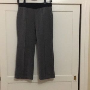 Bcbgmaxazria flare crop pants size small